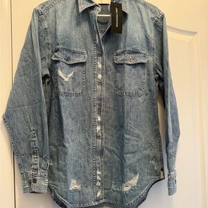 Women’s One Teaspoon Everyday Denim Shirt - XS